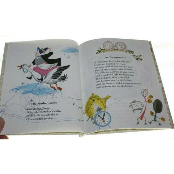 Old Mother Goose and Other Nursery Rhymes Vintage 1988 GUC - Picture 2 of 4